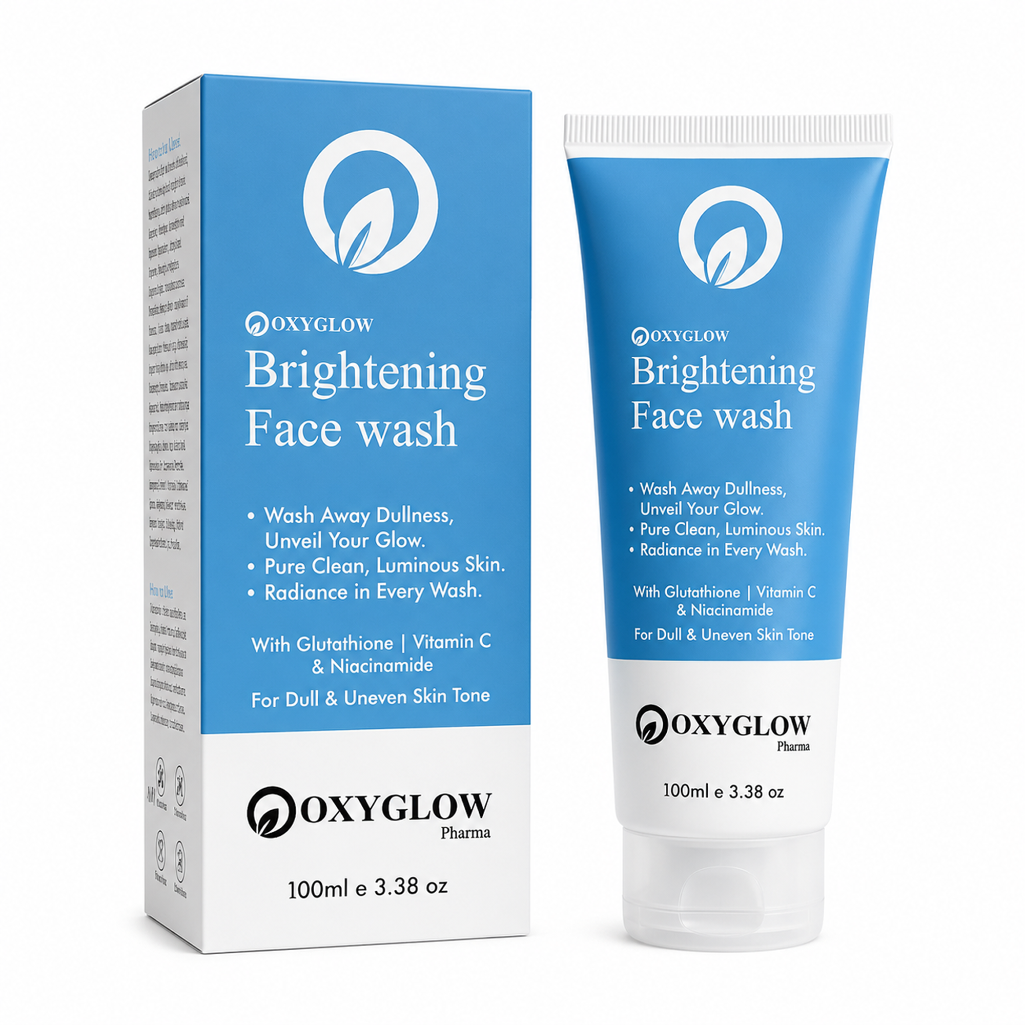 Buy OxyGlow Brightening Face Wash with Glutathione & Vitamin C Online!