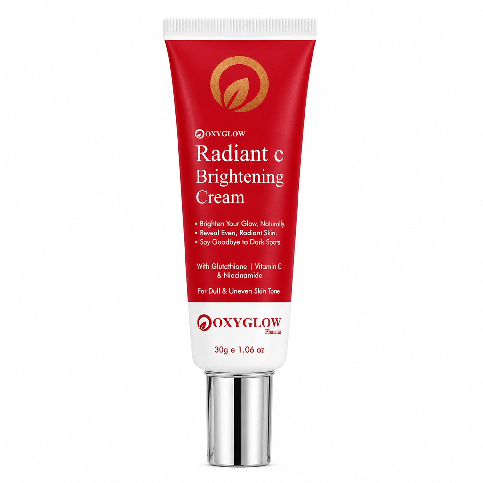 OxyGlow Radiant C Brightening Cream with Kojic Acid, Vitamin C & Niacinamide